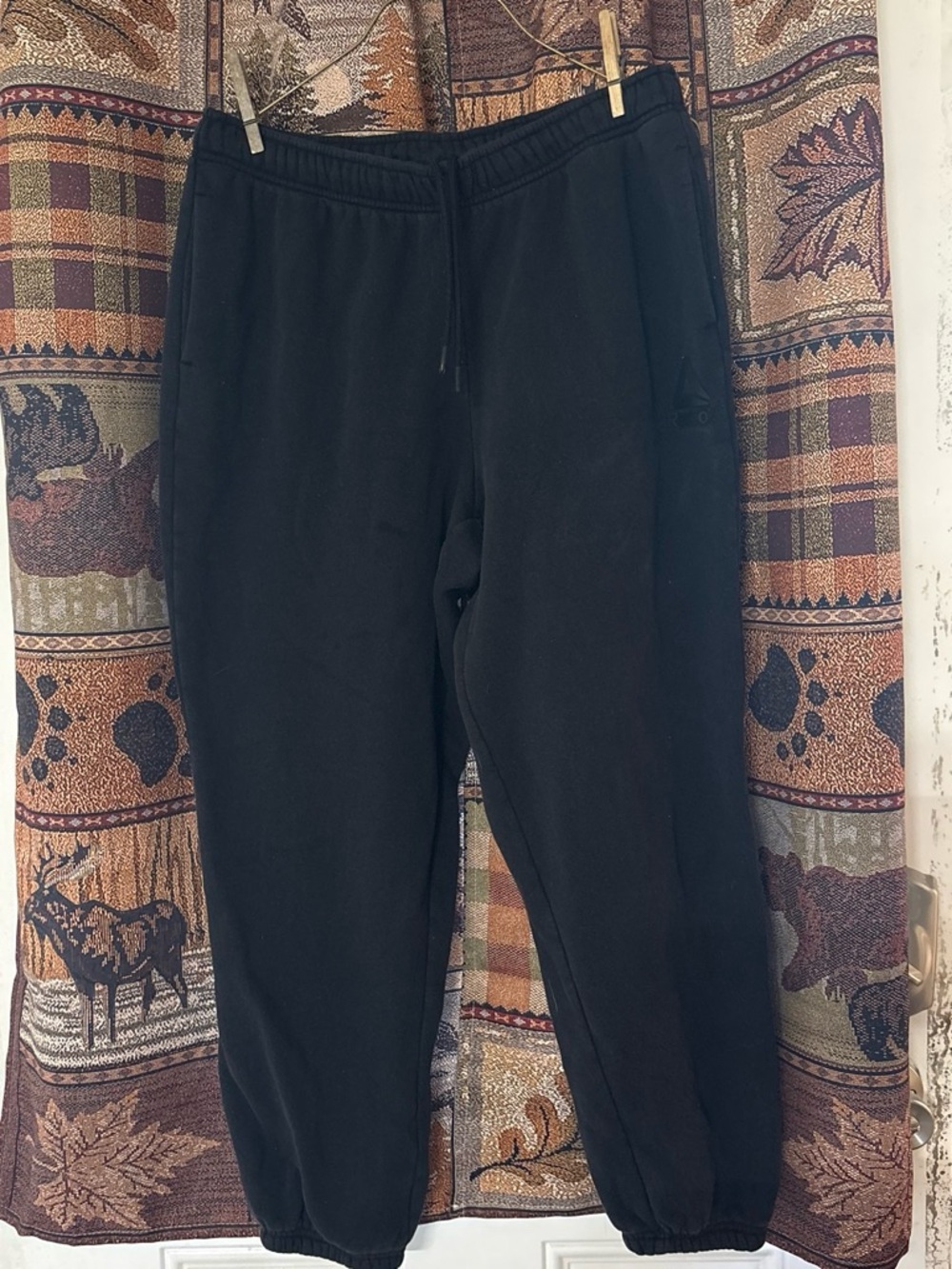 Reebok Black Men's Jogger Sweatpants